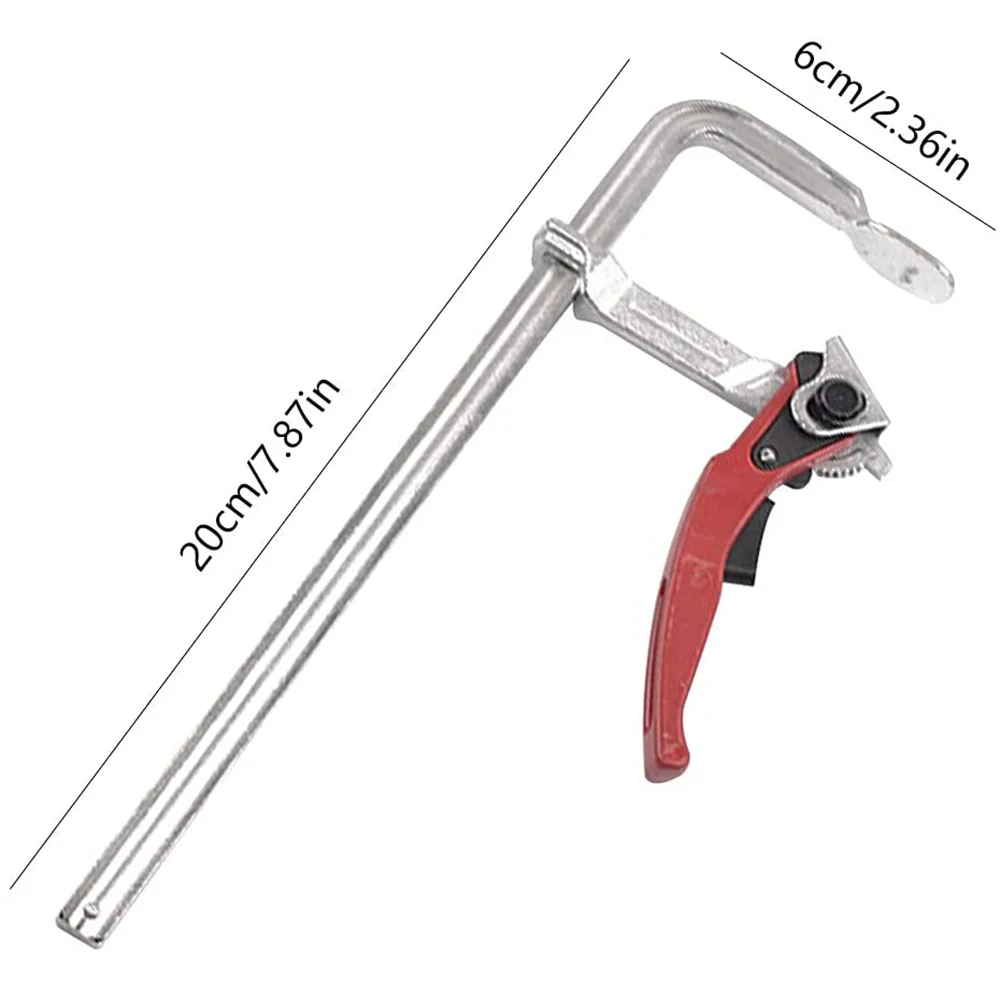 F-образный зажим быстросъемный рельсовый для MFT и направляющей рельсовой системы