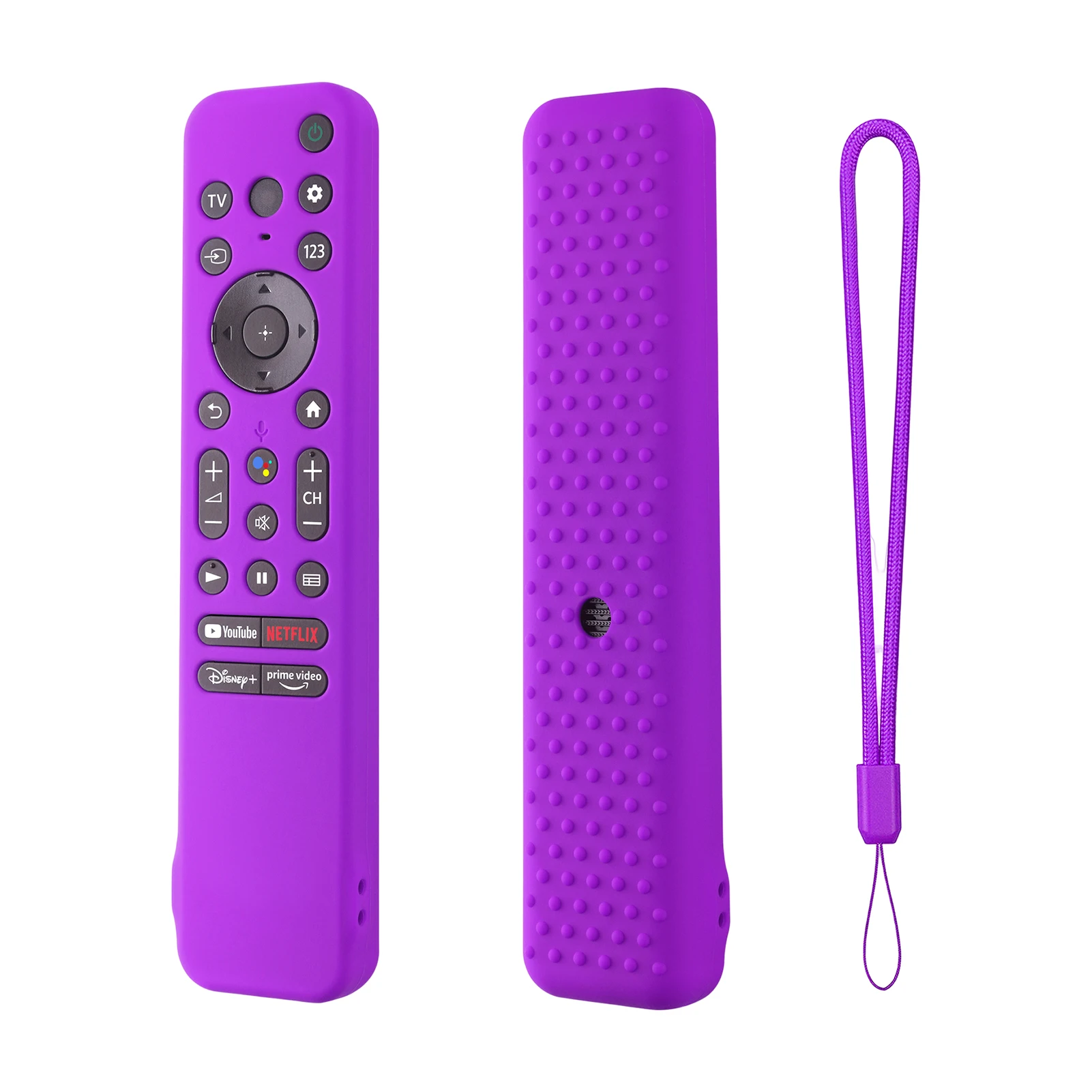 

Shockproof Controller Cover For TV Anti-Slip Silicone Remote Control Protective Cover TV Remote Control Cover For 4K 8K HD TV