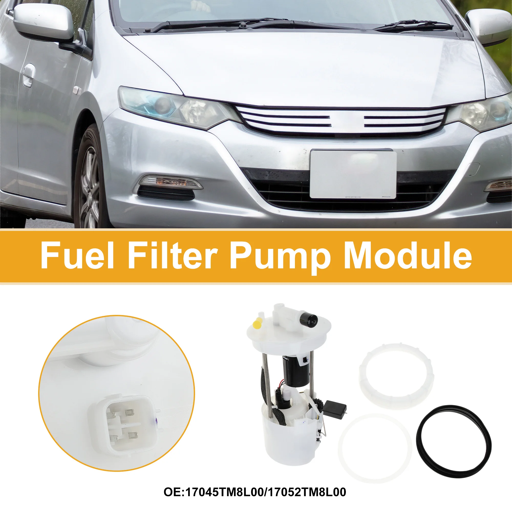 

Электрический топливный насос X Autohaux в сборе для Honda Insight 2010, модуль топливного фильтра с впускным фильтром, детали топливного насоса