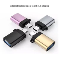 otg adapter type c to usb3 0 data transmission adapter connected to u disk