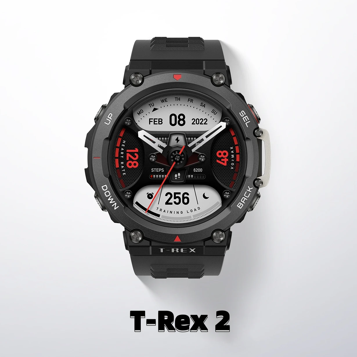 

Amazfit Global Version T-Rex 2 Smartwatch Sports Modes Heart Rate Monitoring for Android IOS Outdoor GPS Smart Watch with Cover