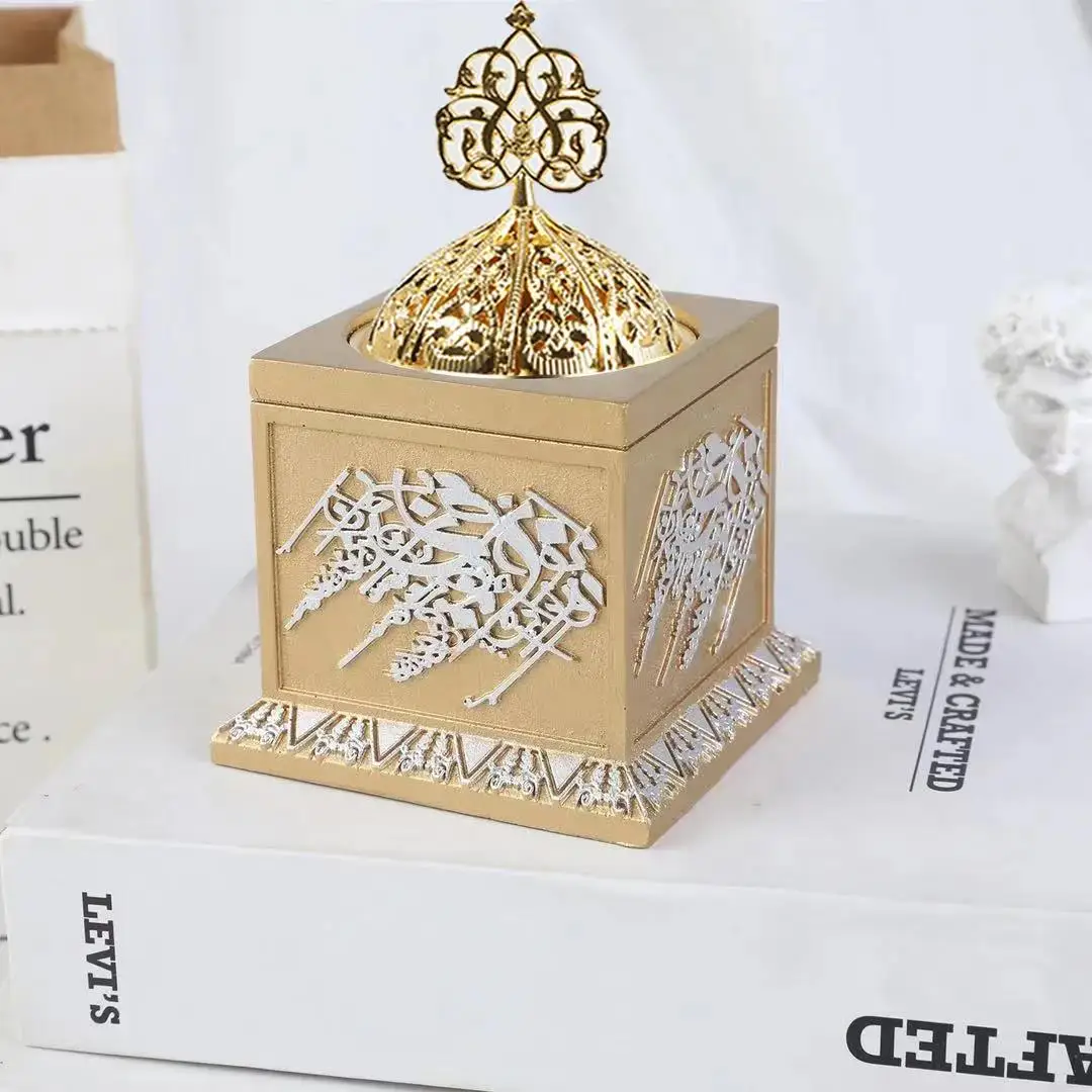 Мини-курильница в стиле Саудовской Аравии квадратная лампа для украшения дома