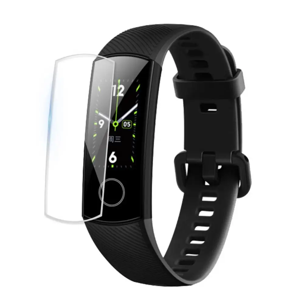 

HD Soft Protective Film 3Pcs Cover TPU Explosion-Proof Full Glass for Huawei-Honor Band 5 Wearable Devices Smart Accessories