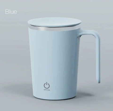 Автоматическая портативная Магнитная кофейная кружка с самоперемешиванием, 400 мл, перезаряжаемая через USB чашка для смешивания молока и кофе из нержавеющей стали 304, 1 шт.