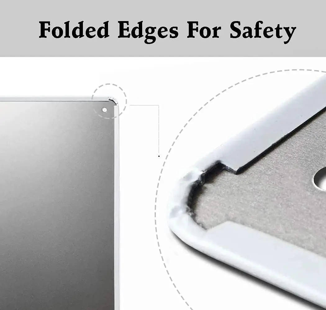 Забавный металлический жестяной знак с изображением сахарных бомбочек 8x12 дюймов