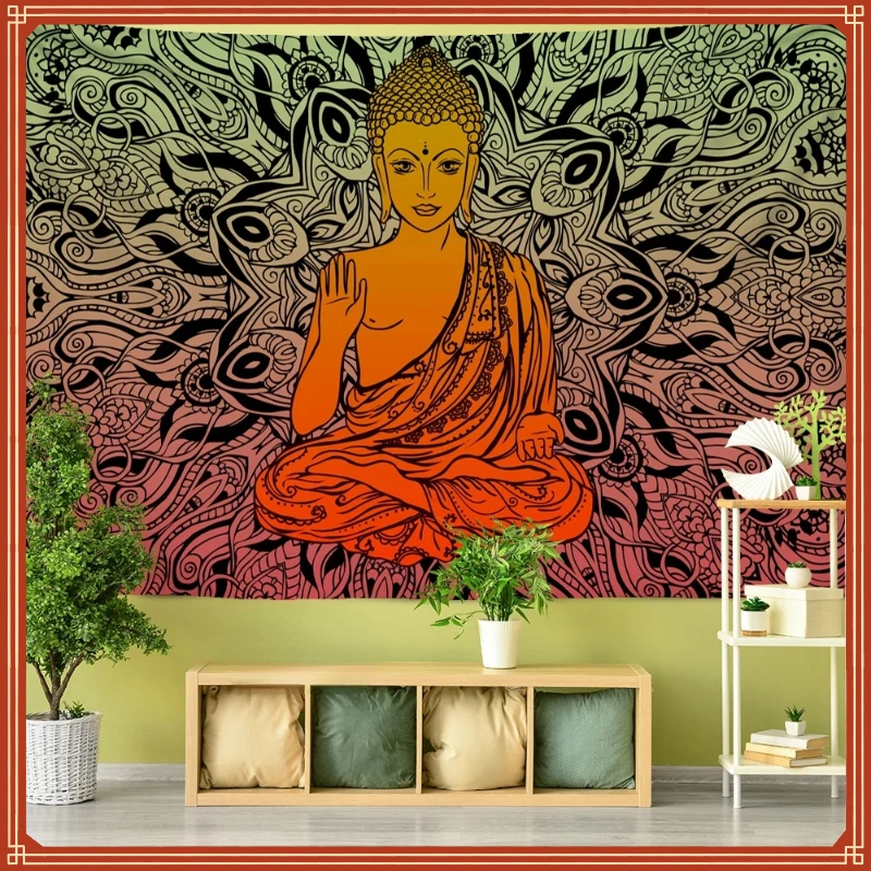 

Tapestry Wall Hanging Bohemian Hippie Witchcraft TAPIZ Art Science Fiction Tarot Room Home Decorramadan decoration