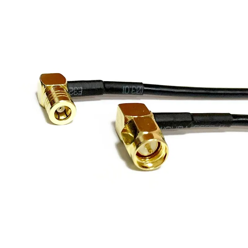 2PCS SMA Male Plug Right Angle Switch SMB Female Connector RG174 Cable 20CM Adapter Wholesale Fast Ship | Строительство и ремонт