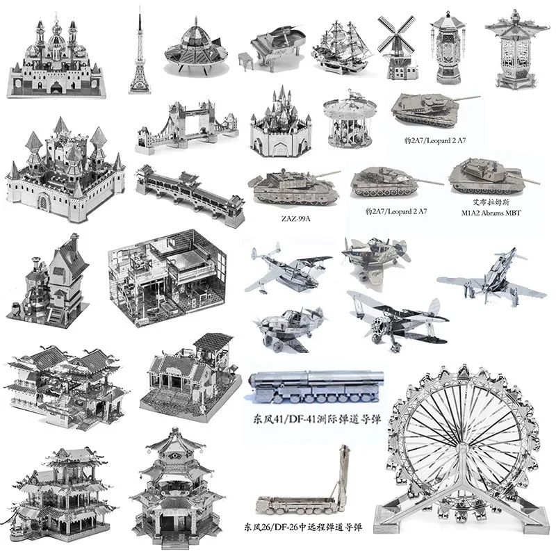 

Star 3D Metal Puzzle R2D2 X Wing Fighter Millennium Assembly Model Kit DIY Laser Cutting Adult Children's Toy Puzzle Gift