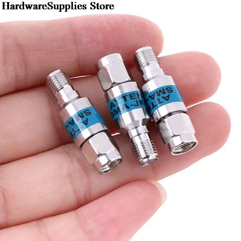 1Pcs 2W SMA DC-6GHz Coaxial Fixed Attenuators Frequency 6GHz Connectors | Инструменты