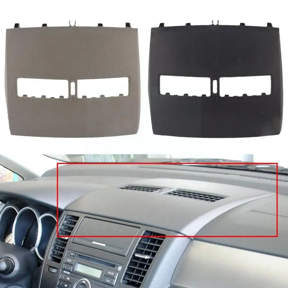 

for Nissan Tiida 2005 - 2011 Car Finisher-Instrument Air Middle Outlet Conditioner Shell Front Panel Dashboard Vents Cover H1T9