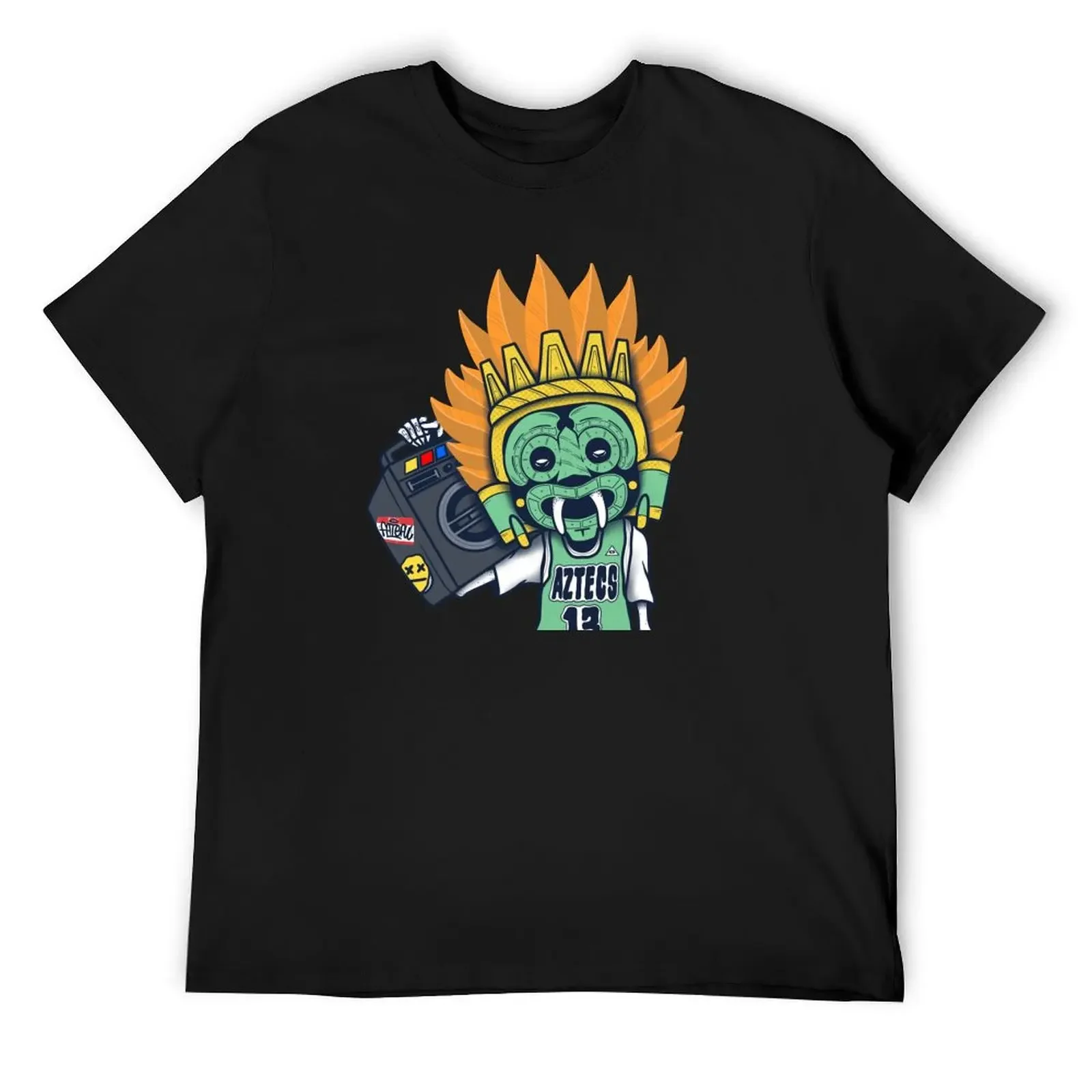 Футболка Boombox aztec эстетичная одежда футболка с короткими рукавами мужская