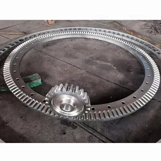 Большие кованые стальные спиральные конические зубья OEM