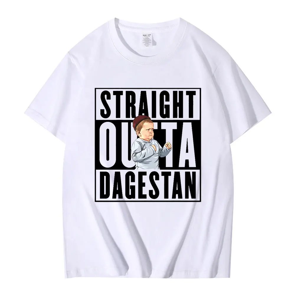 

Men's Clothing Summer Streetwear Clothes Funny Hasbulla Graphic T-Shirt Casual Women's Blouse Male Short Sleeves Tees Y2k Tops