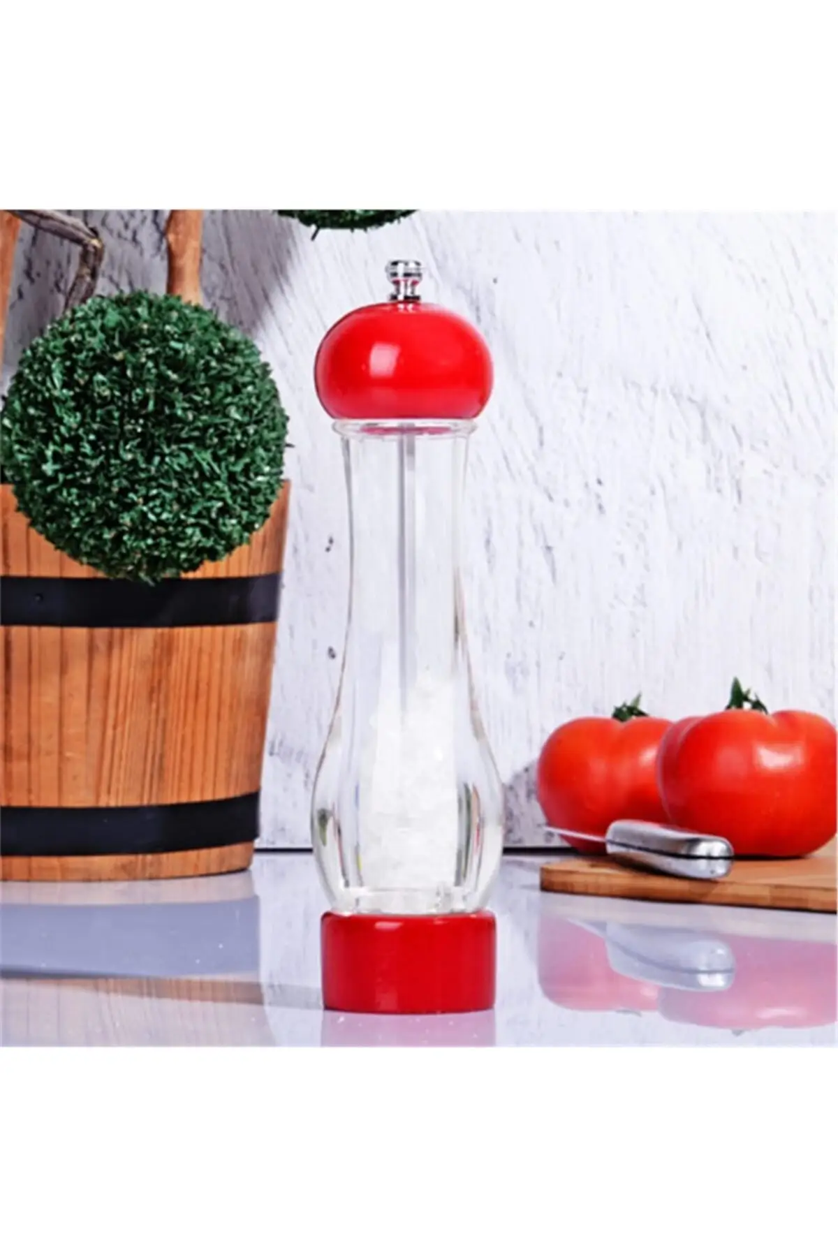 Мельница для соли и перца из акрила 26 см | Дом сад