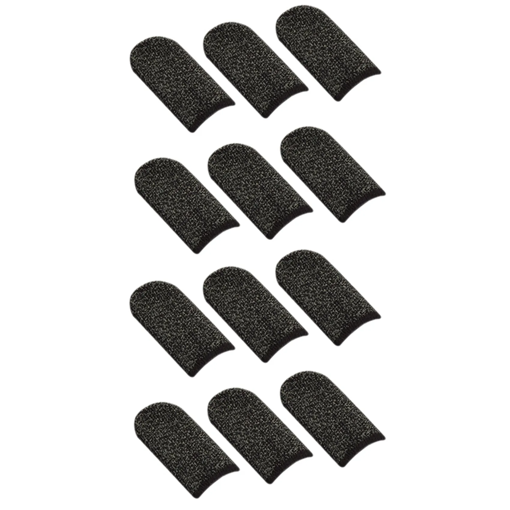 

Professional Gaming Finger Cots 18-Pin Black Black Edge Copper Fiber Anti-Sweat And Non-Slip Competitive Edition 12Pcs