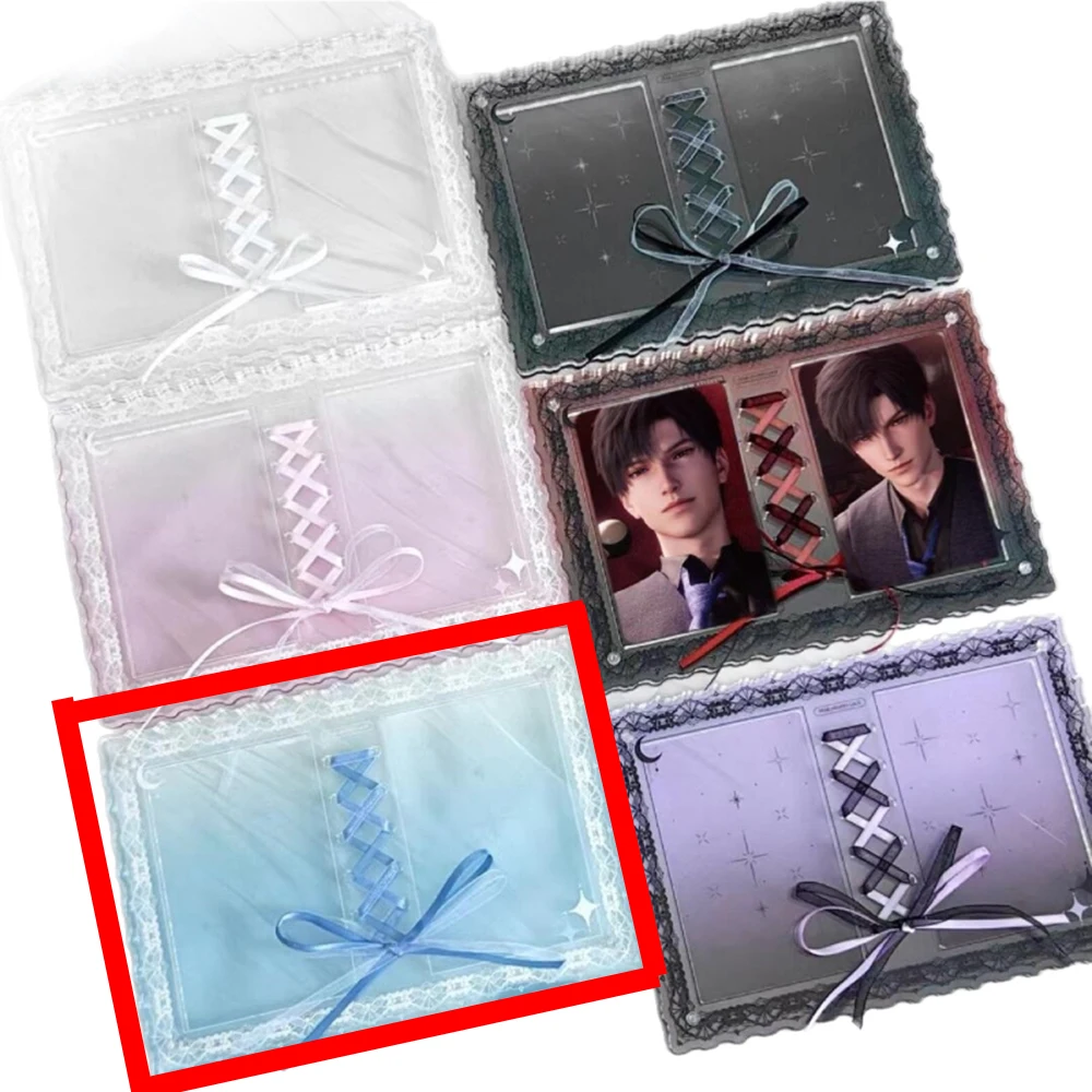 

Акриловая фоторамка с кружевной лентой