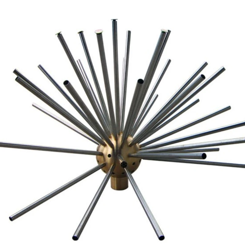 

China Supplier Stainless Steel Crystal Round Ball Water Fountain Nozzle