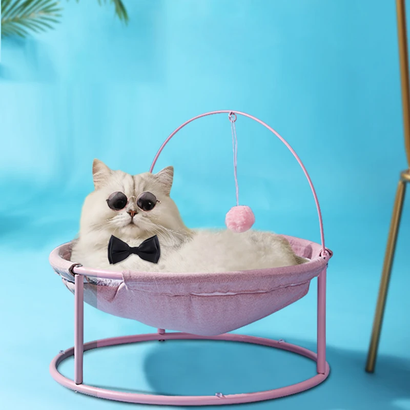 

Cat Bed Loungers Moisture-proof Cat Hammock Indoor Cat Litter Mat for Warm Sleeping Mats Cat Bed Seasonal Cat Supplies Pet Items