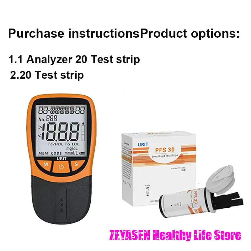 Красота здоровье 5 в 1 портативный анализатор липидов крови мониторинг всего