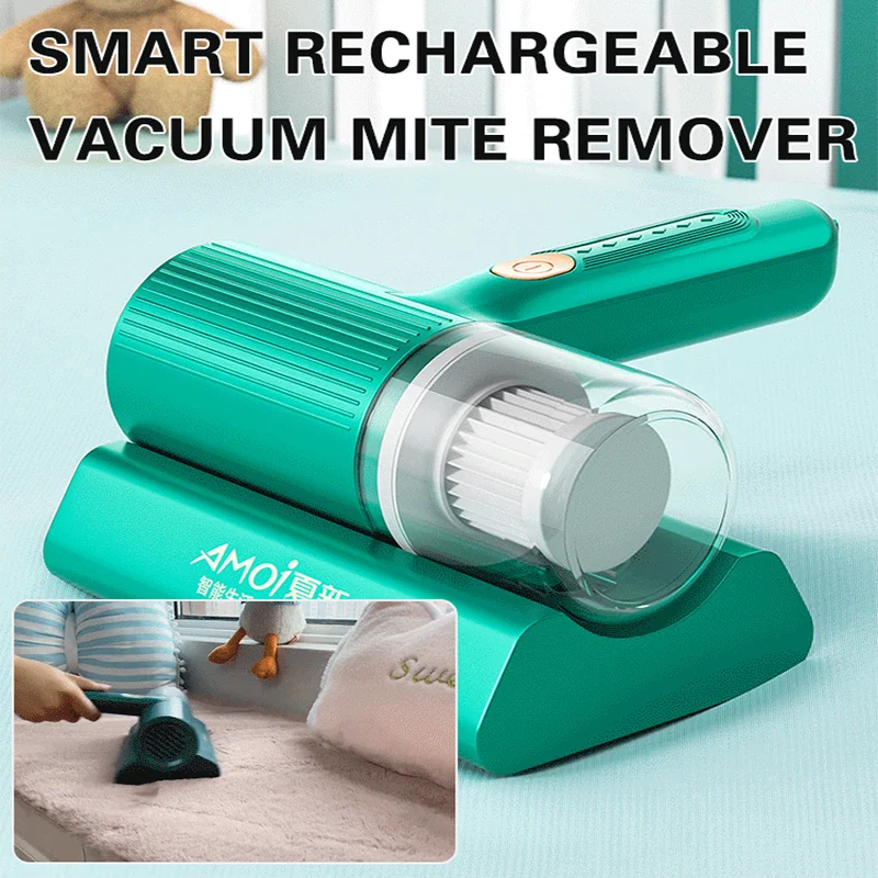 Wireless Bed Mite Remover Vacuum Cleaner Sofa Clean Anti Mites Handheld Mite Remover Brush for Bed Acaricide disinfection