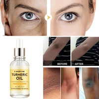 30ml turmeric oil glow to facial lightening brightening serum cream for black brown skin leg hand body whitening for dark skin