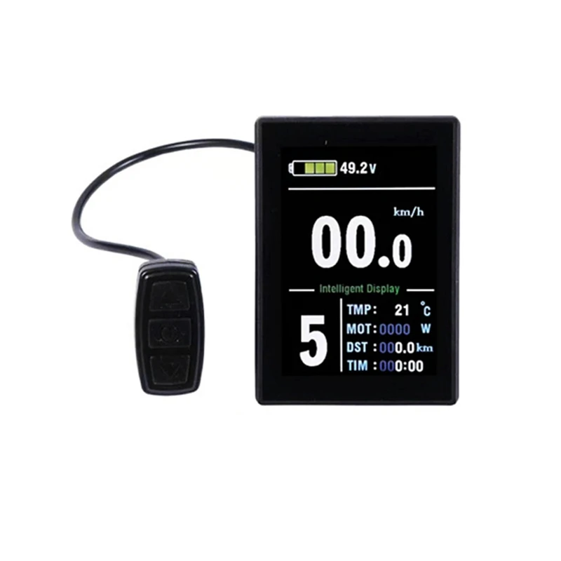 Дисплей для электровелосипеда KT LCD8S цветной USB дисплей универсальная вилка