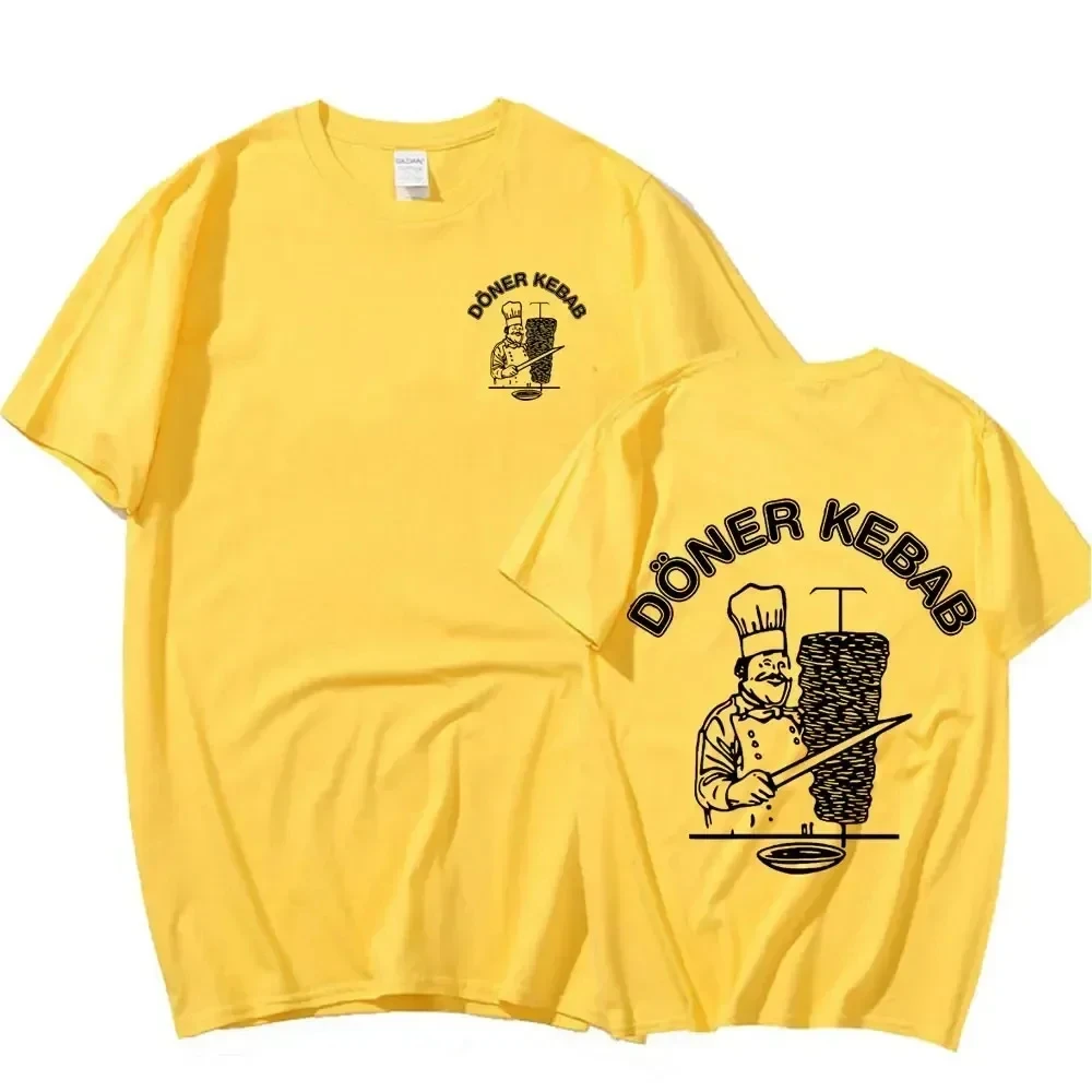 Футбольная футболка Doner Kebab для мужчин и женщин забавный двусторонний