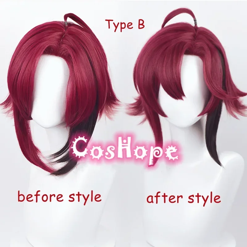 Парик для косплея Shikanoin шэньяу термостойкие синтетические волосы аниме-косплея 55