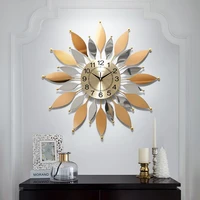 nordic home fashion wall clock living room large size luxury silent modern design wall clock creative digital home decoration
