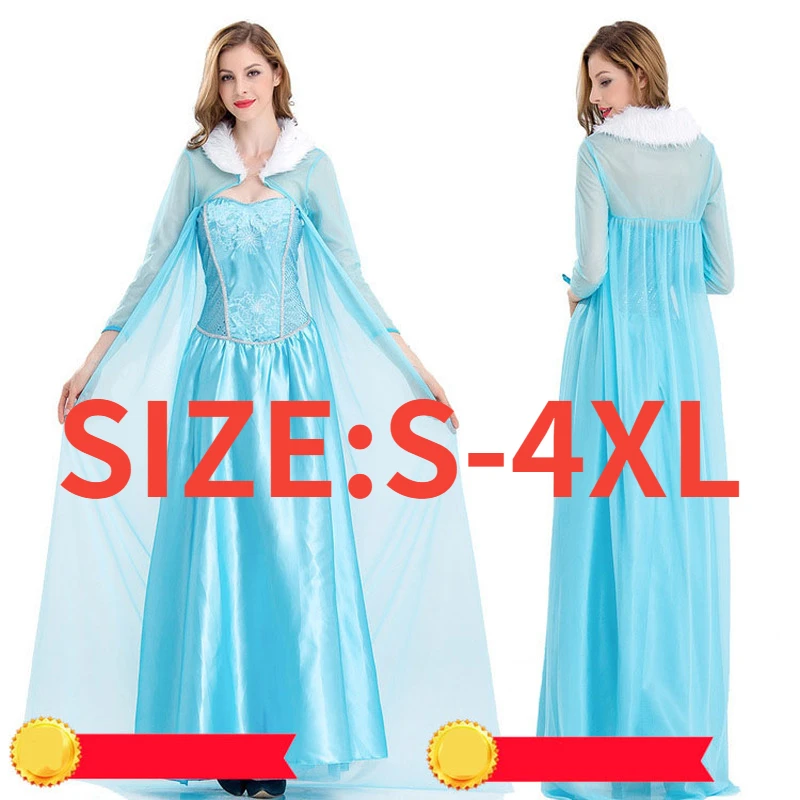 

Костюм Белоснежки на Хэллоуин, Сказочная страна, Золушка, снег и лед, необычный костюм, юбка принцессы Айша