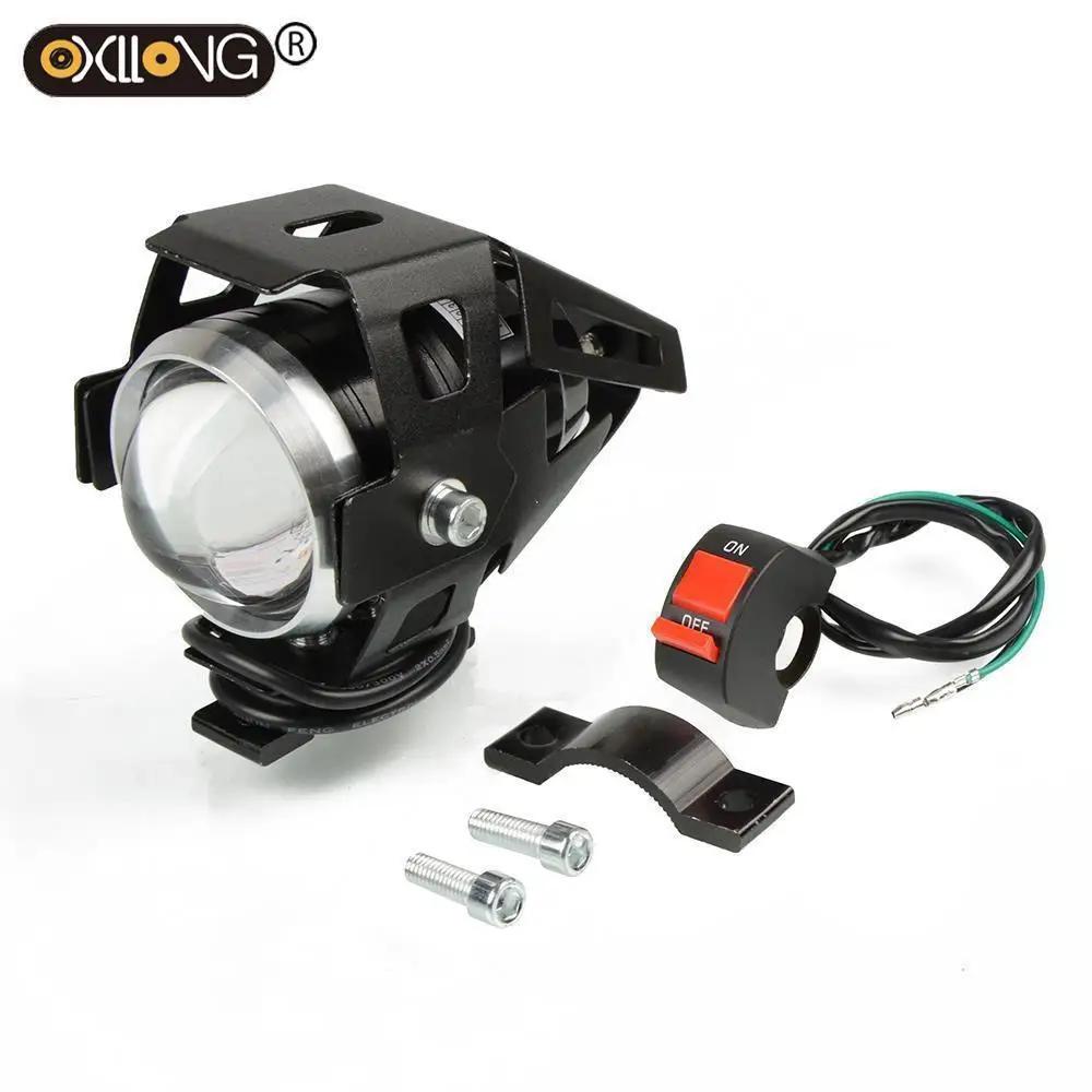 2 шт. 125 Вт мотоциклетный Головной фонарь 3000LMW точечный U5 светодиодный мотоцикл