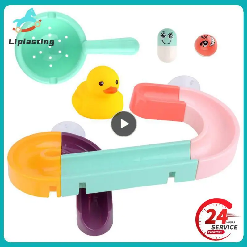 Детские Игрушки для ванны настенная присоска Мраморная гоночная трасса трек