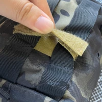 removable nylon connecting strap molle expansion hook and loop patch for outdoor tactical backpack vest accessories