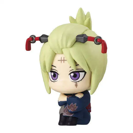 Фото В наличии: Фигурка Bandai Gintama Gashapon «Пылающий Йошивара» — Кагура, Камуи, Саката Гинтоки (сидячая фигурка), аниме-мерч, подарок №5