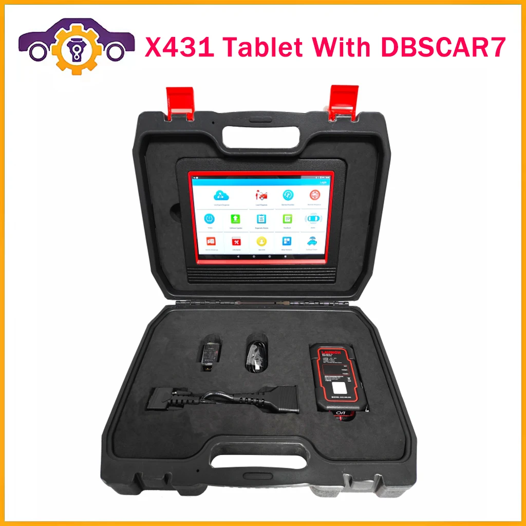 Планшет LAUNCH X431 DBScar VII DBScar 7 DBScar VII поддерживает диагностику CAN FD всех систем