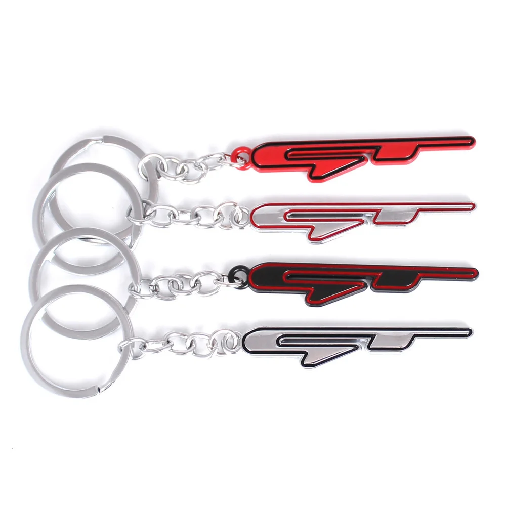 

1pc GT Logo Key Chain KeyChain Key Ring for K5 Optima Sportage Stinger Forte Soul Sorento Car Assessoires Interior Decor