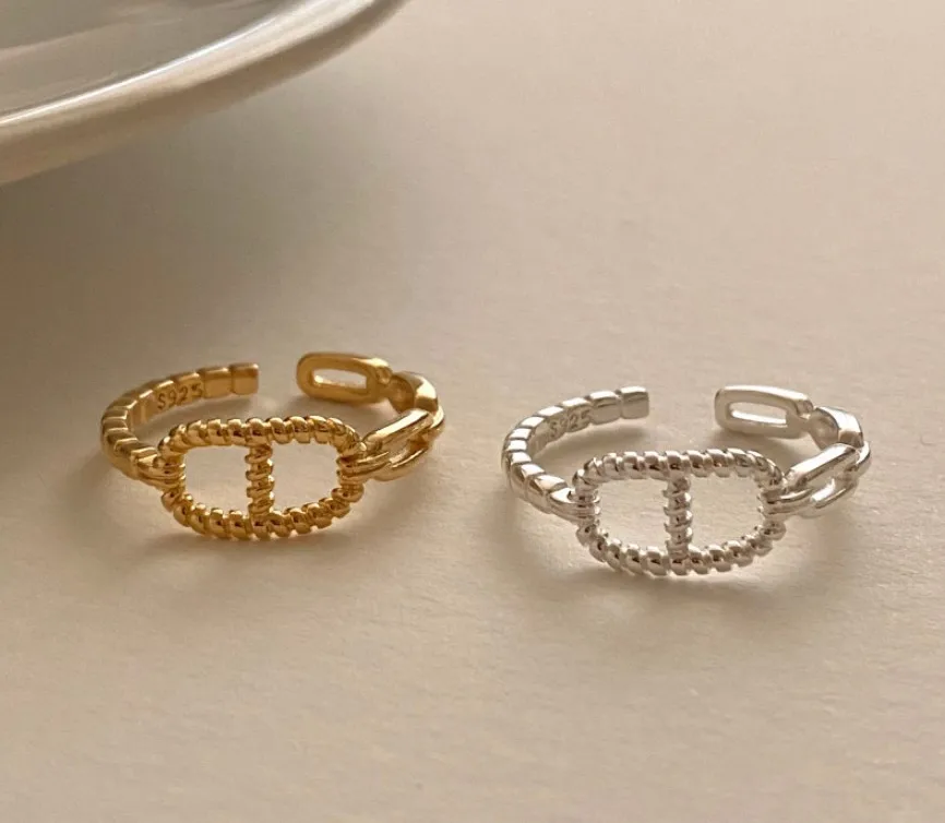 

Оригинальное кольцо в виде свиньи из серебра, 18K золота, регулируемое ювелирное изделие