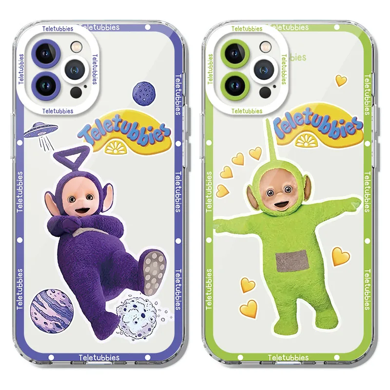

Мягкий чехол Teletubbies из ТПУ для Huawei P30 Lite P10 Plus P20 P30Lite P40 Lite P50 Pro Y9 Prime 2019, Прозрачная силиконовая задняя крышка
