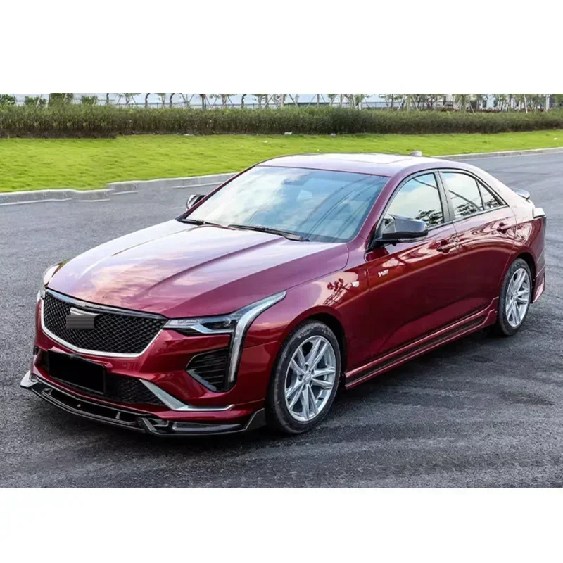 Новинка! Для CT5 Cadillac спойлер на передний бампер для CT4 защитная пластина губ 2019-2023
