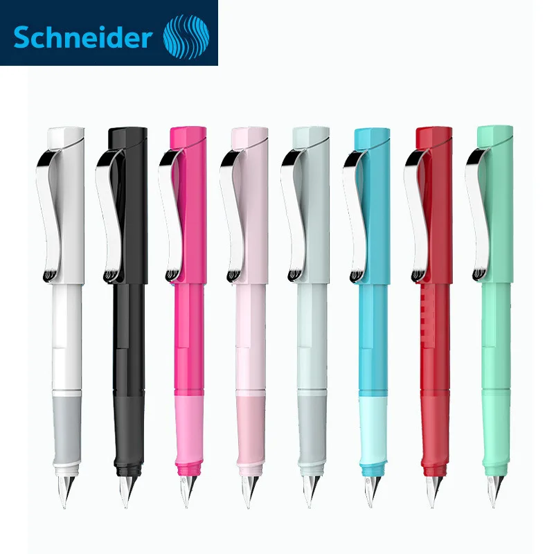 German Schneider Pen Gift Box Set and Ink Capsule Elementary for School Student Resin Base Fountain Pen