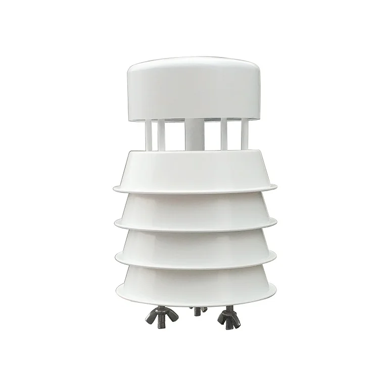 

RS485 Modbus Ultrasonic Anemometer Wind Speed Direction Temperature Humidity Pressure 5 in 1 Weather Station Sensor