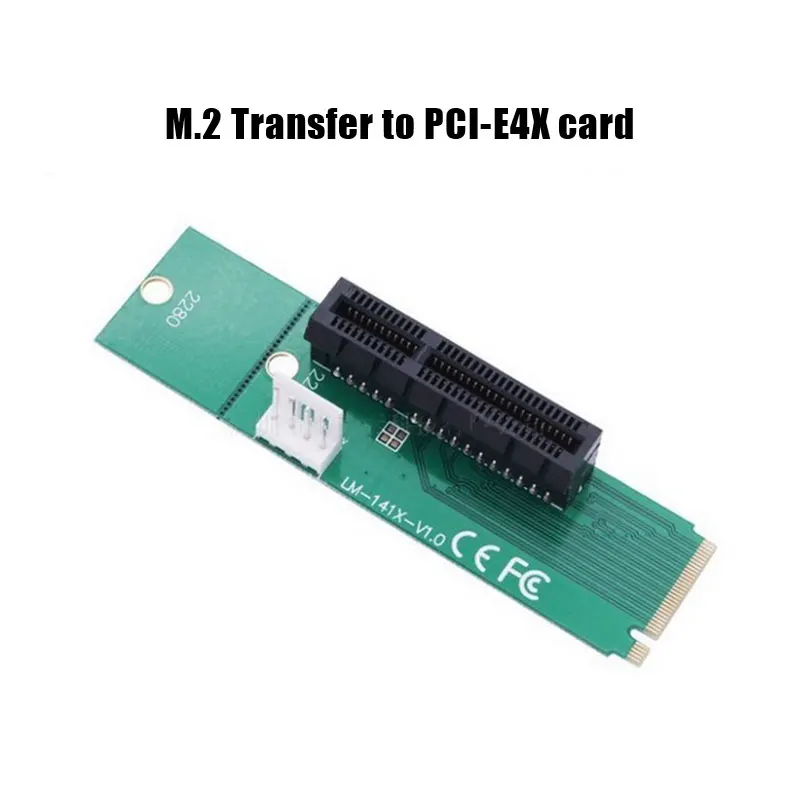 

Переходник NGFF M.2 папа-PCIe 1X/4X мама, карта расширения PCI-E слот для крипто-майнинга