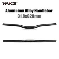 wake mountain bike handlebar 31 8mm 620mm flat bar riser bar mtb handlebar suitable for cycling racing xc dh bicycle handlebar