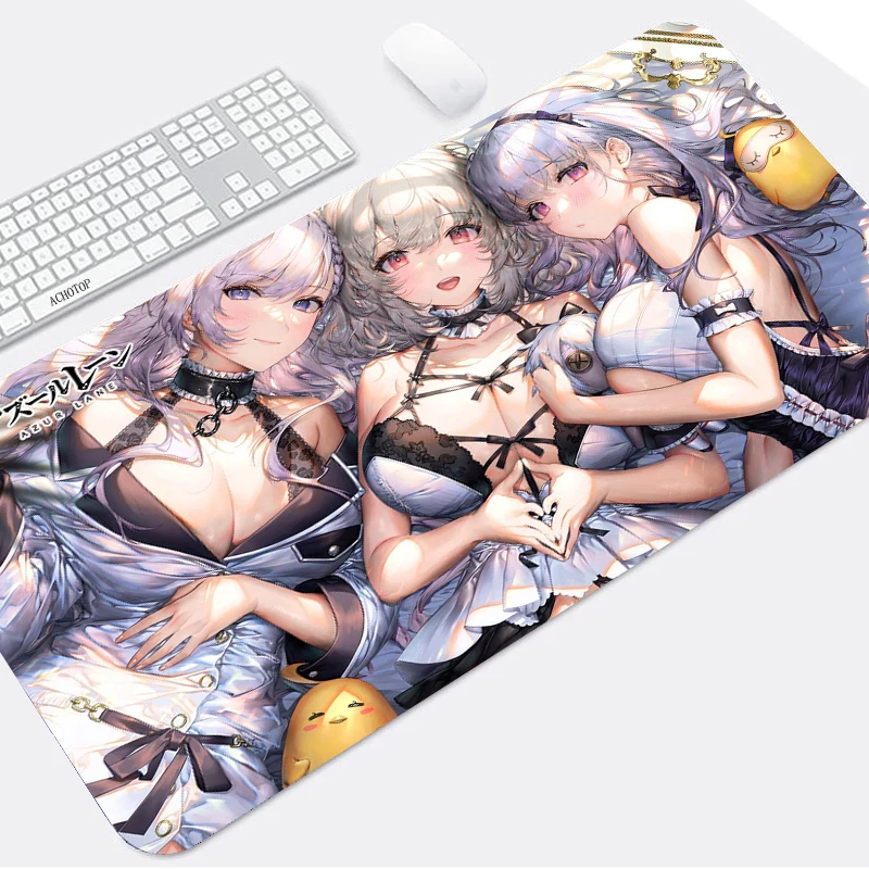 

Azur Lane Sexy Girls Kawaii Mouse Pad Gaming Accessories Notebook Gamer PC Mini Desktop Keyboard Office Gaming Desk Mousepad Xxl
