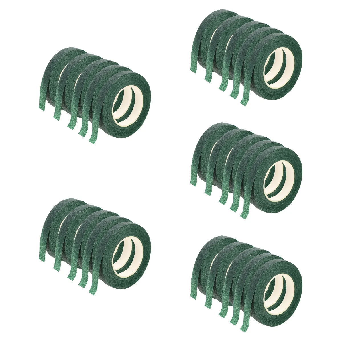 

25 рулонов зеленой ленты для букета, стволовая лента для упаковки самодельных цветов, Цветочная композиция, цветочные аксессуары для свадьб...