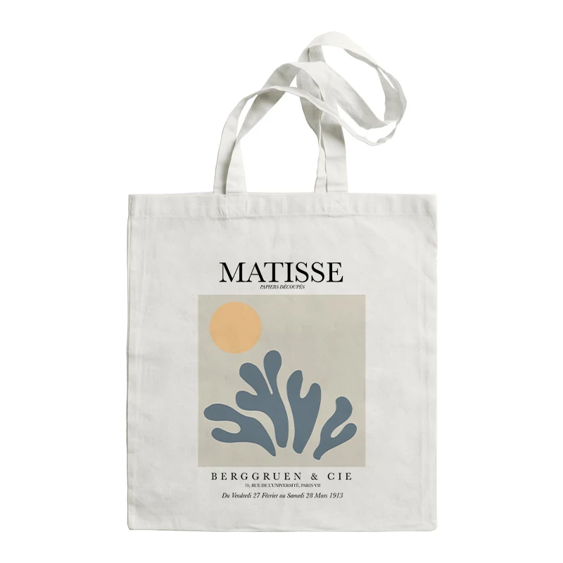 

Вместительная холщовая женская сумка-мессенджер Matisse в стиле Харадзюку, повседневный саквояж на плечо с мультяшным принтом и надписью, лето