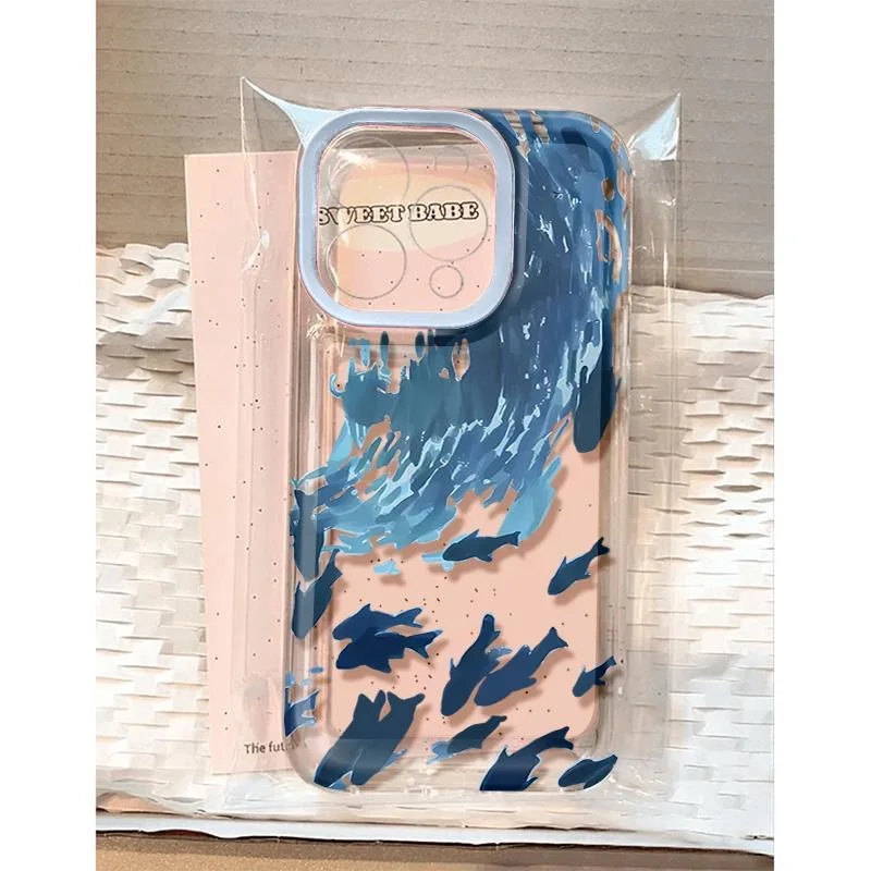 Прозрачный чехол с изображением летних животных акулы для Vivo T1 V15 V23 V23E V25 V27 V29 V29E