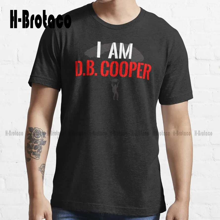 

I Am Db Cooper - Black Clean Trending T-Shirt Mens Fashion Shirts Outdoor Simple Vintag Casual T Shirts Xs-5Xl Custom Gift