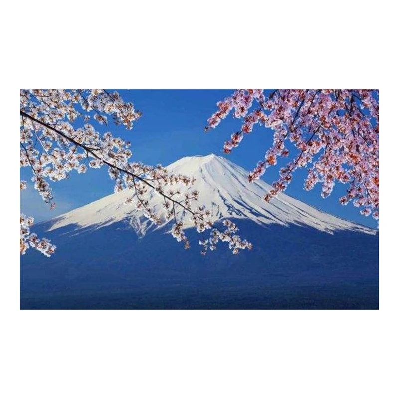 

Алмазная живопись «сделай сам», настенный Декор для дома и офиса, картина с креплением Fuji