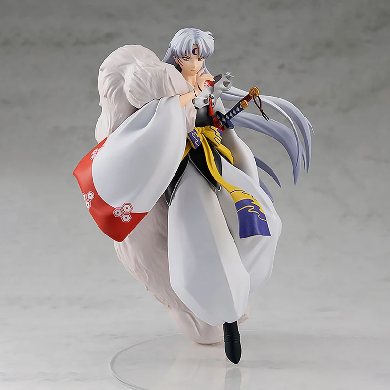 

Original GSC POP UP PARADE Inuyasha Sesshoumaru Figure Model 18cm Genuine PVC Japan Anime Figurine Doll Fans Gift